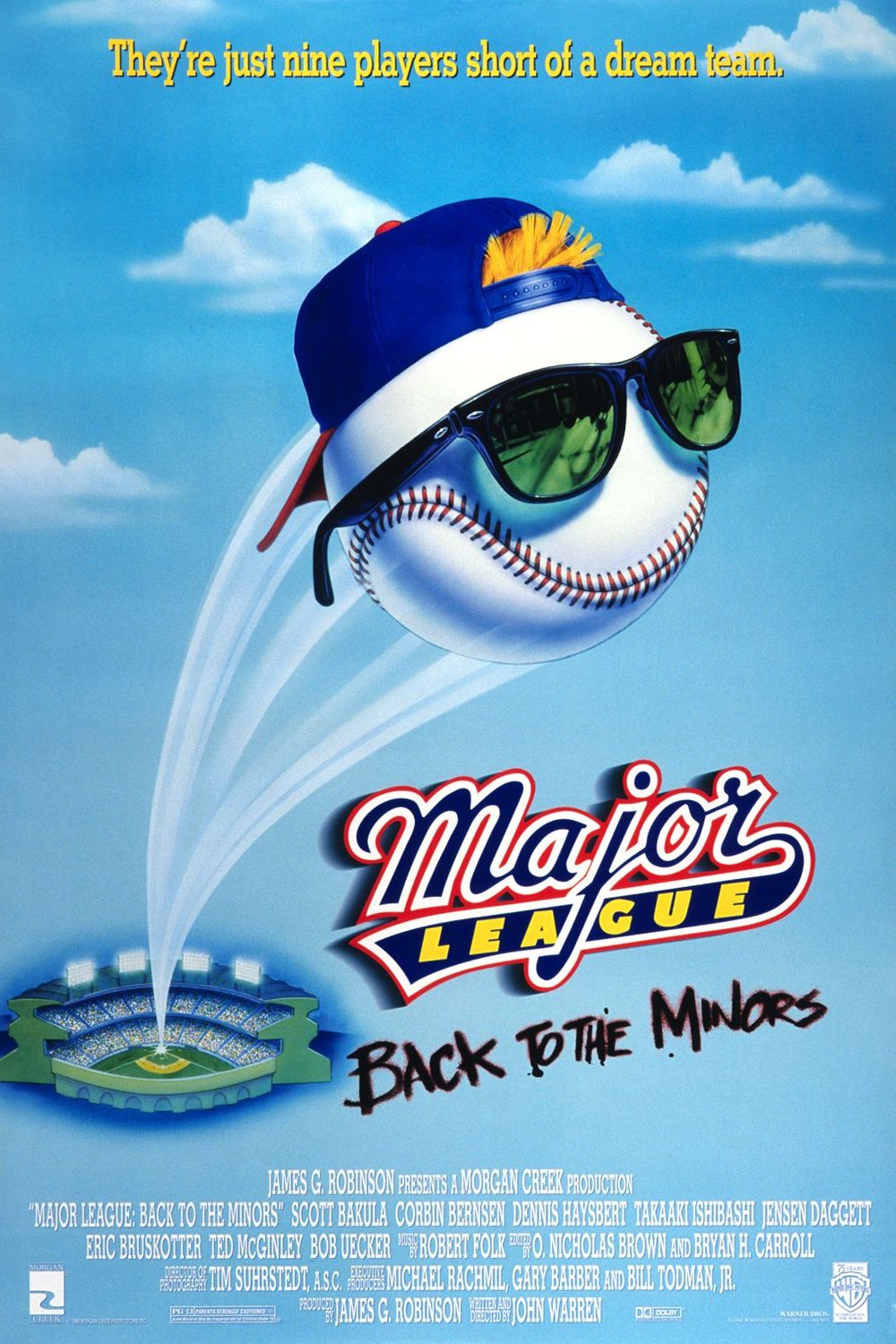 L'affiche du film Major League: Back to the Minors
