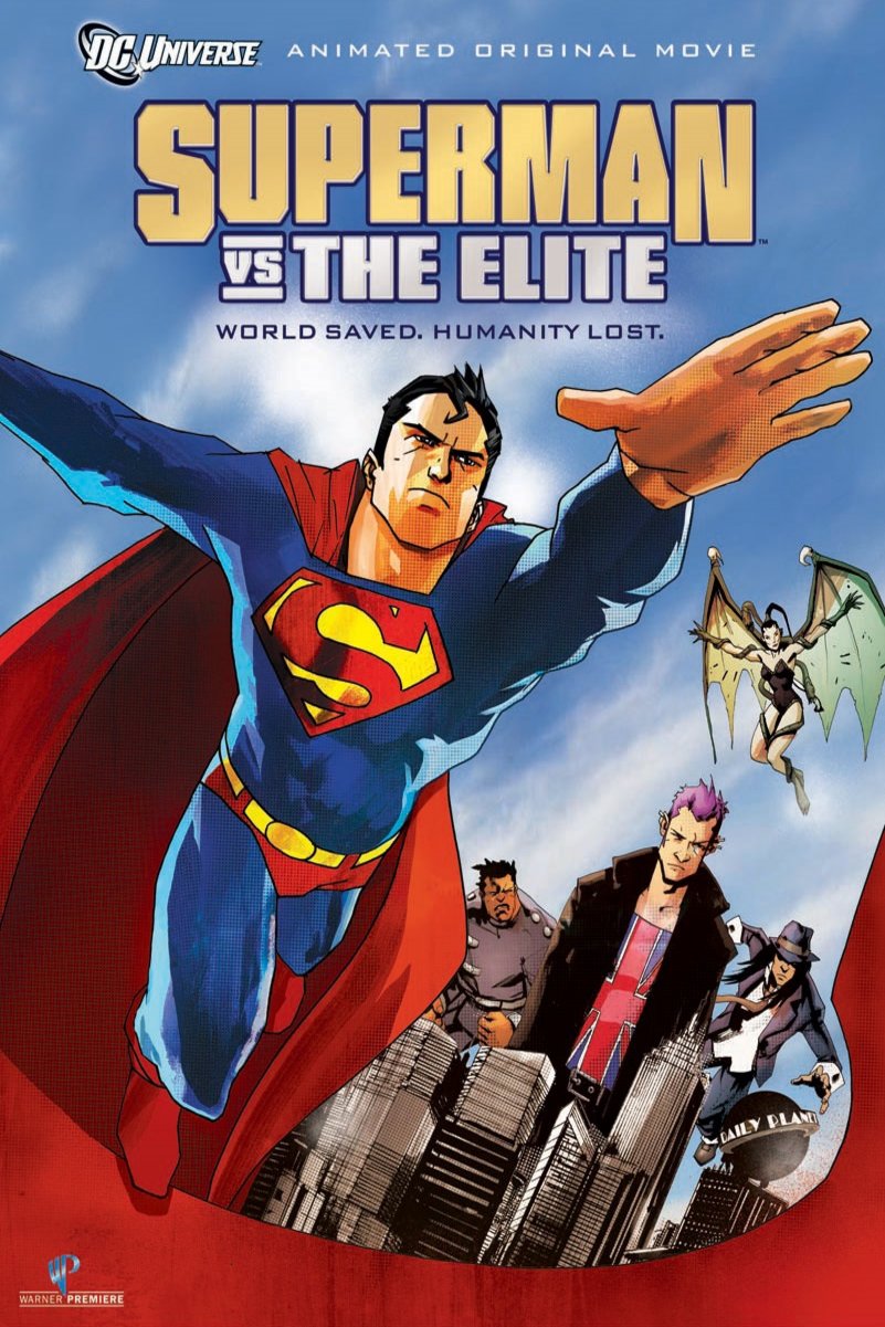 L'affiche du film Superman vs. The Elite