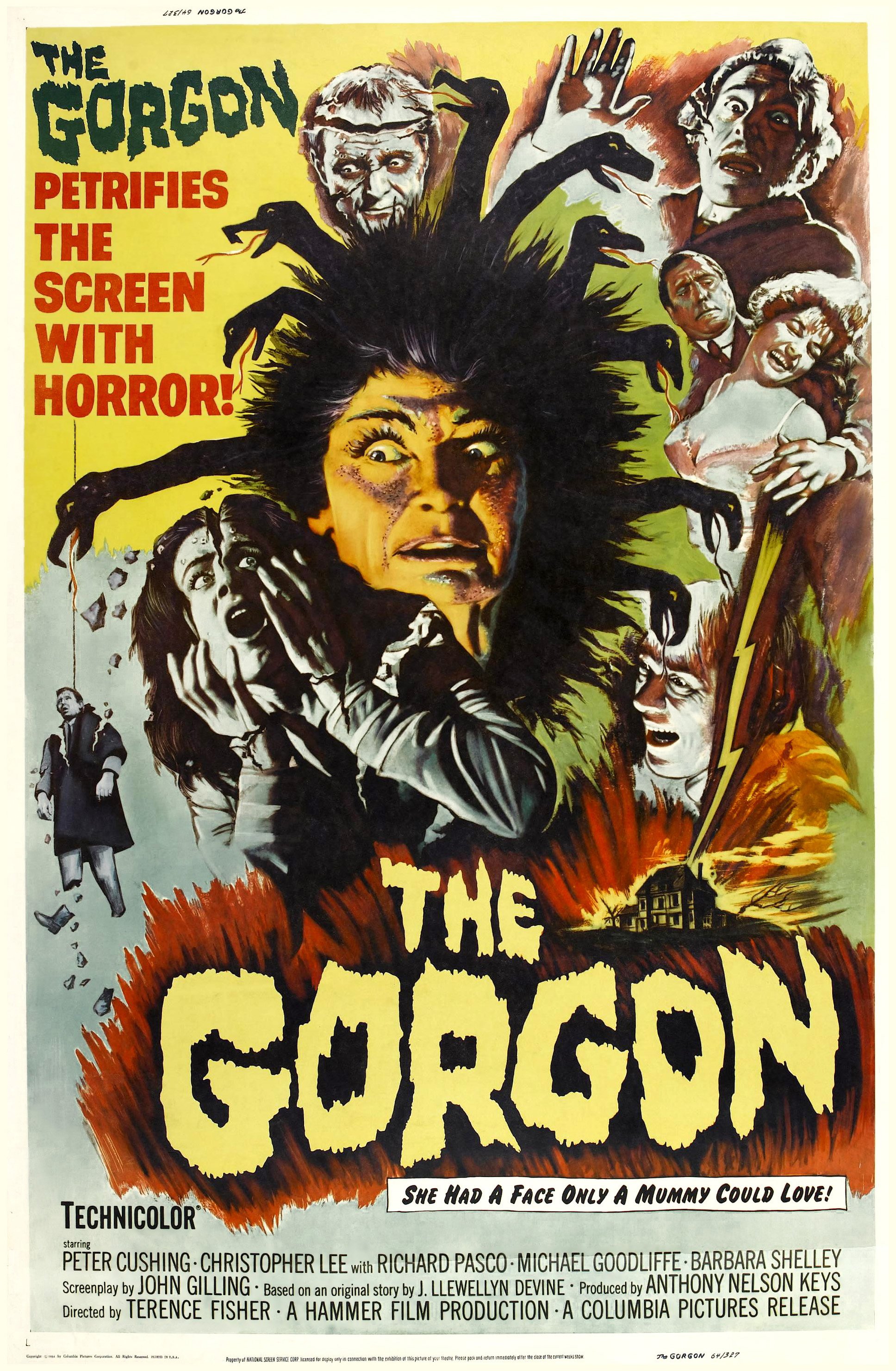 L'affiche du film The Gorgon
