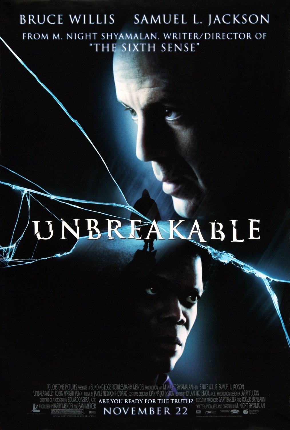 L'affiche du film Unbreakable