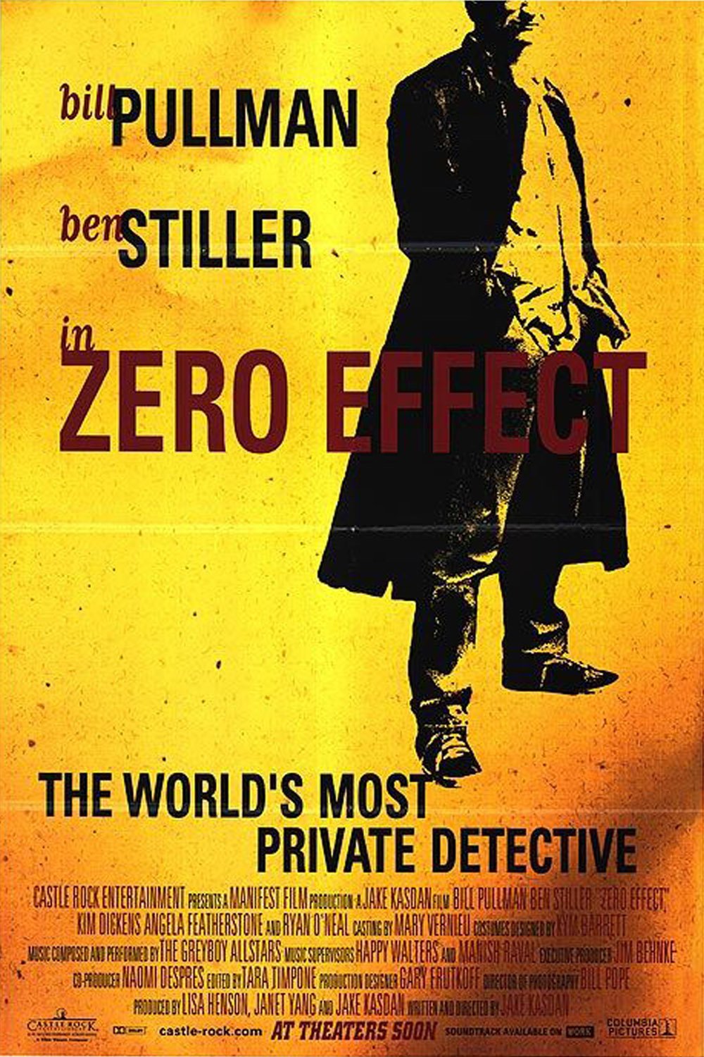L'affiche du film Zero Effect