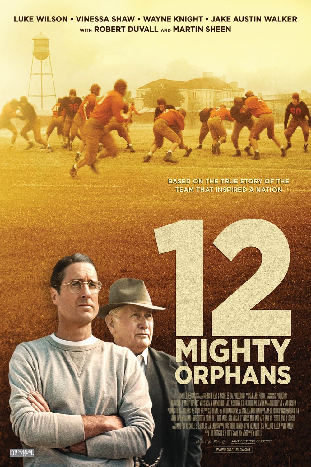 L'affiche du film 12 Mighty Orphans