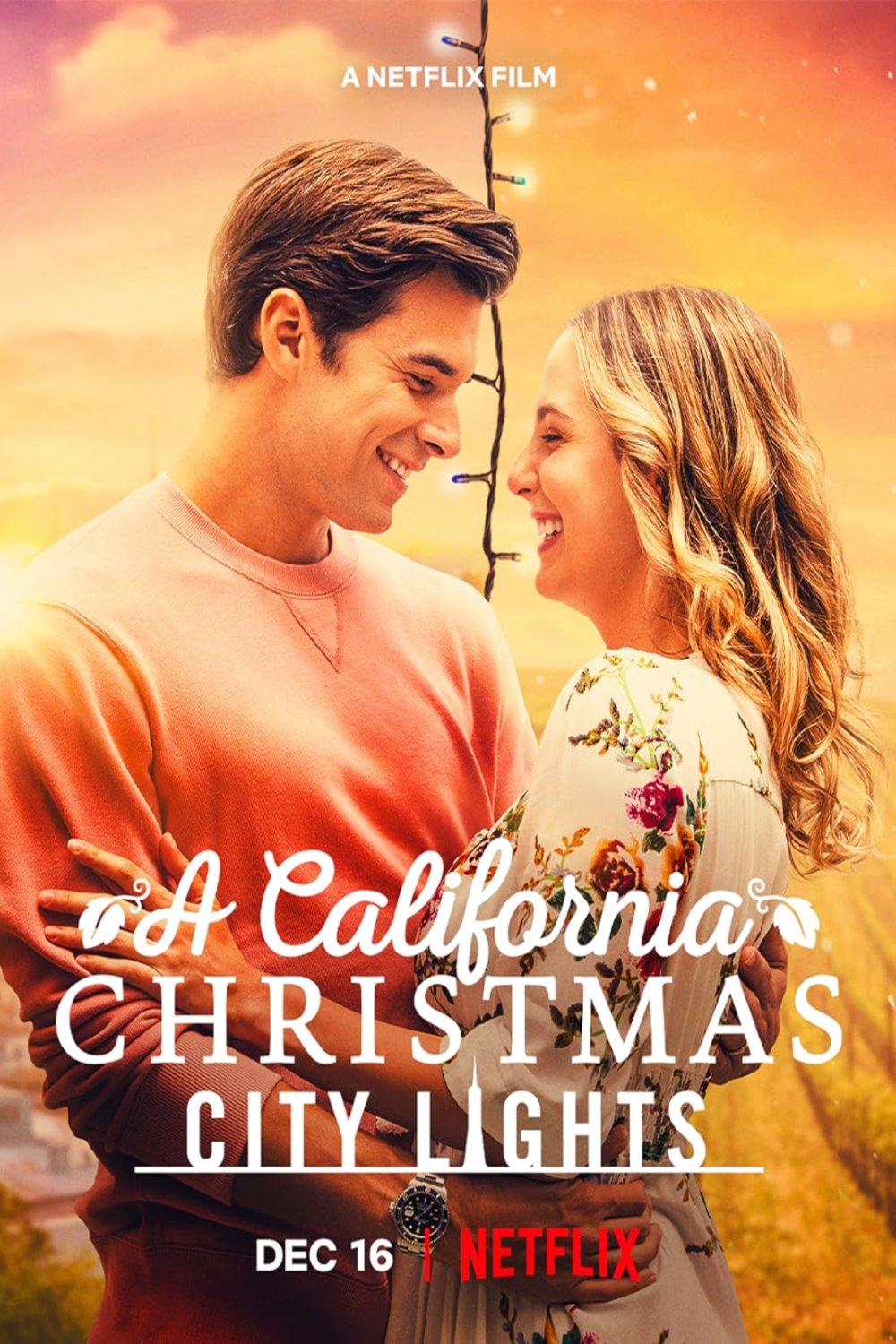 L'affiche du film A California Christmas: City Lights