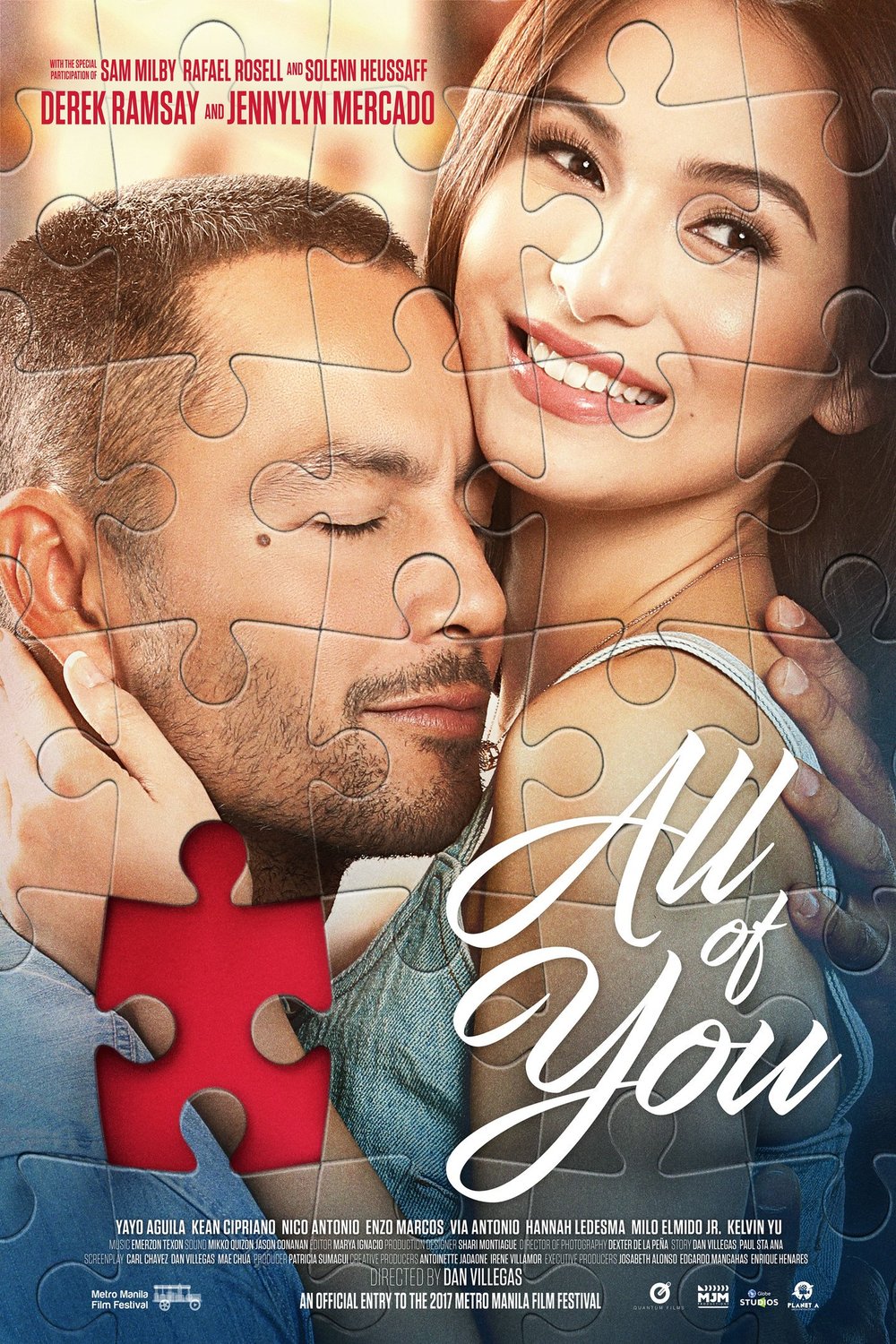 L'affiche originale du film All of You en philippin
