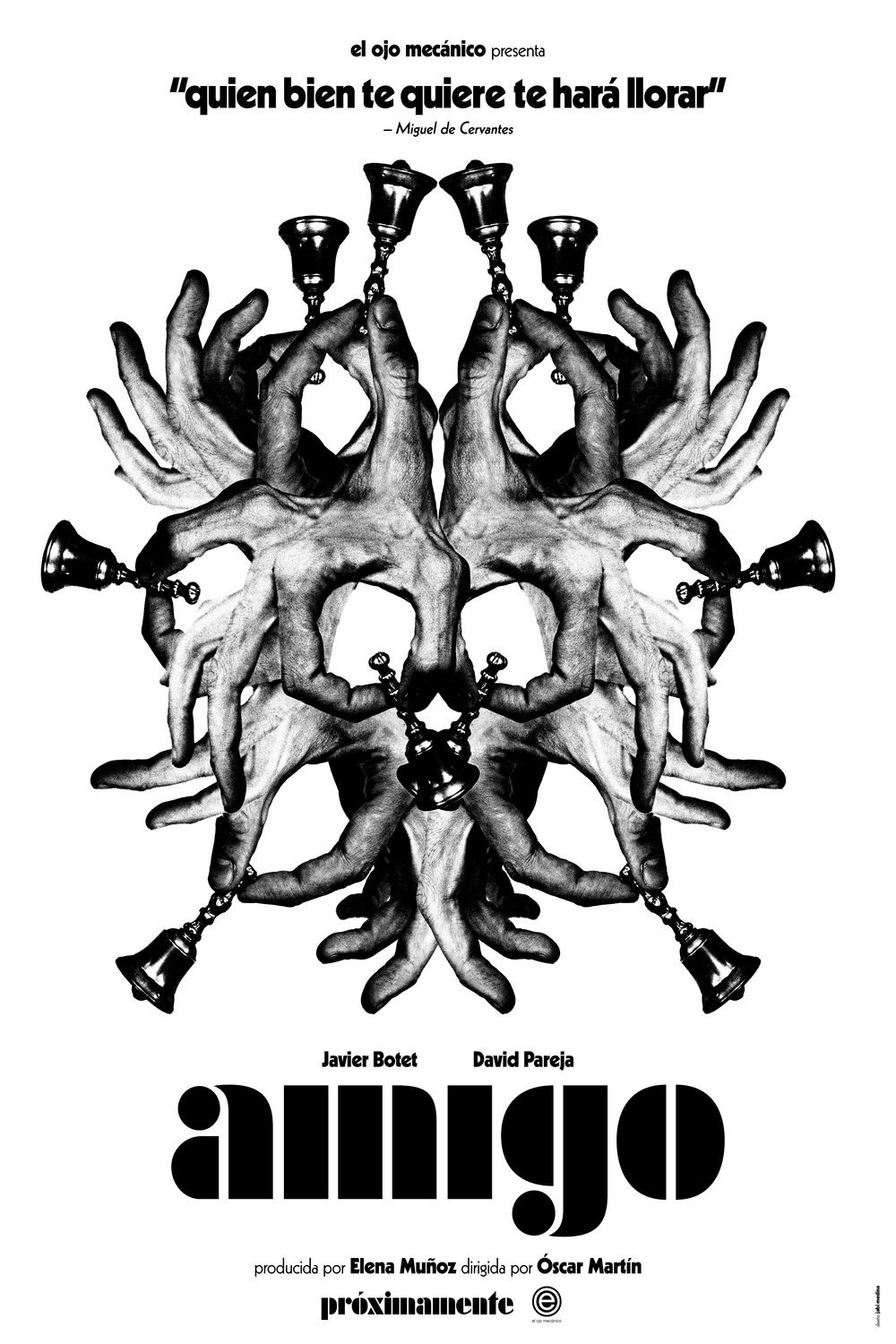 L'affiche originale du film Amigo en espagnol