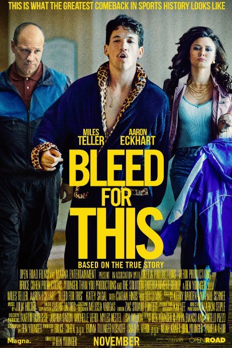 L'affiche du film Bleed for This