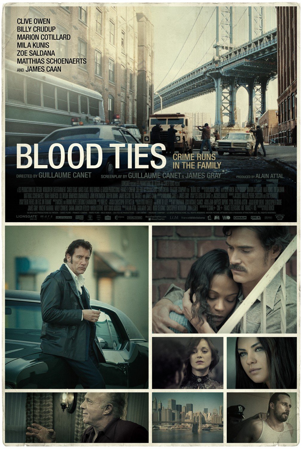 L'affiche du film Blood Ties