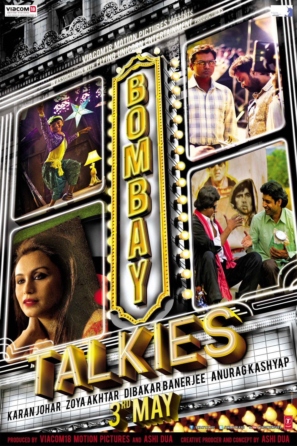 Hindi poster of the movie Bombay Talkies