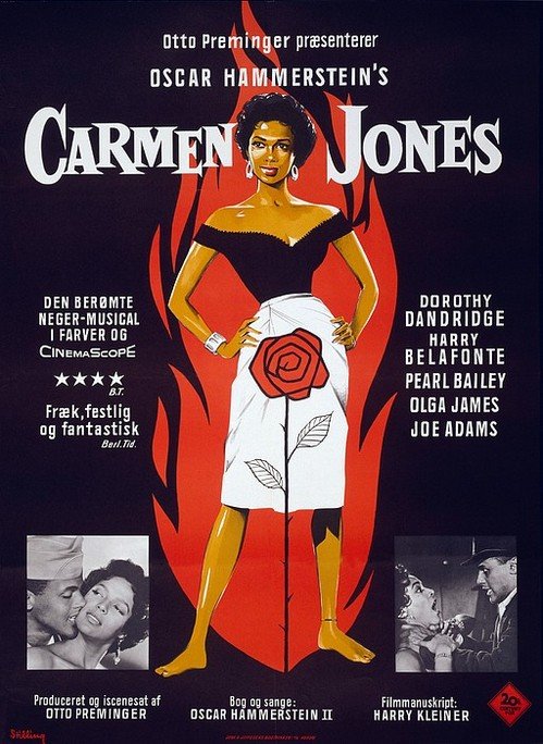 L'affiche du film Carmen Jones