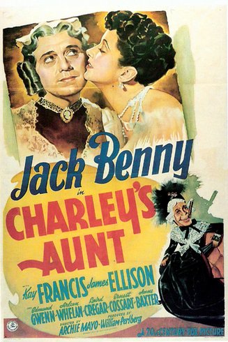 L'affiche du film Charley's Aunt