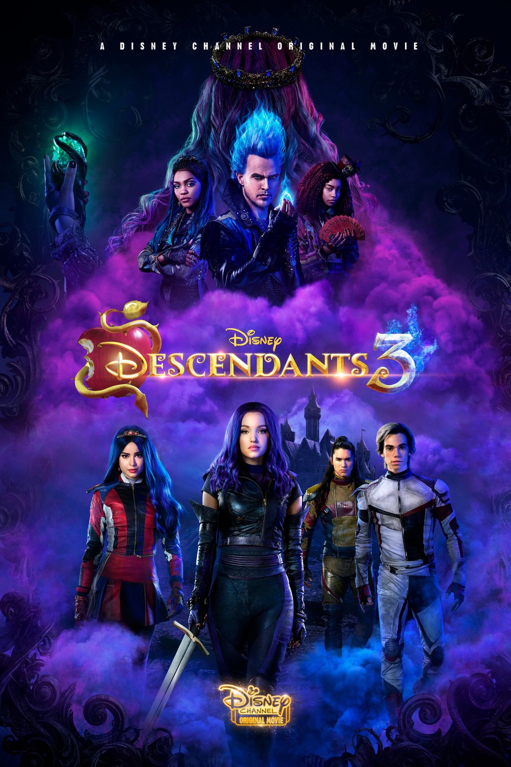 L'affiche du film Descendants 3
