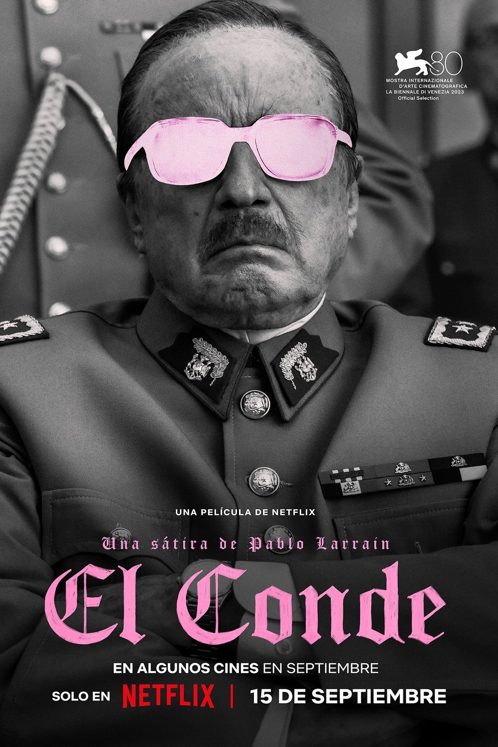 L'affiche originale du film El Conde en espagnol