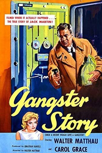 L'affiche du film Gangster Story