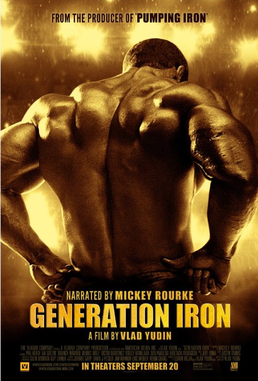 L'affiche du film Generation Iron