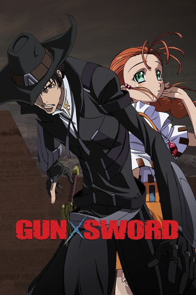 Japanese poster of the movie Gun x Sword