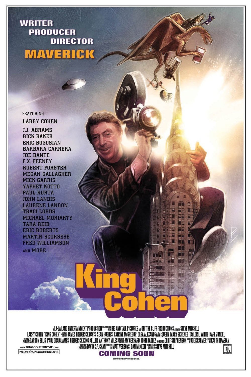 L'affiche du film King Cohen: The Wild World of Filmmaker Larry Cohen