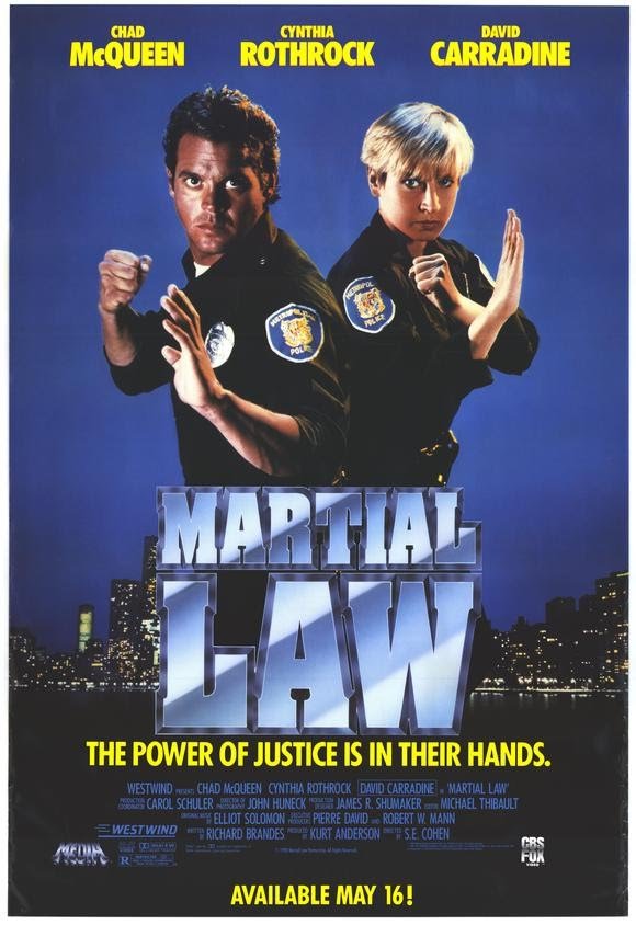 L'affiche du film Martial Law