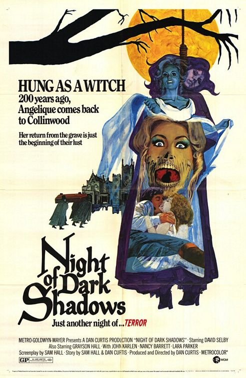 L'affiche du film Night of Dark Shadows