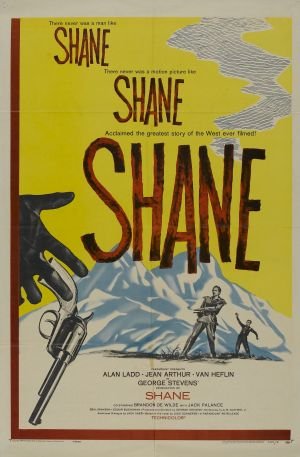 L'affiche du film Shane