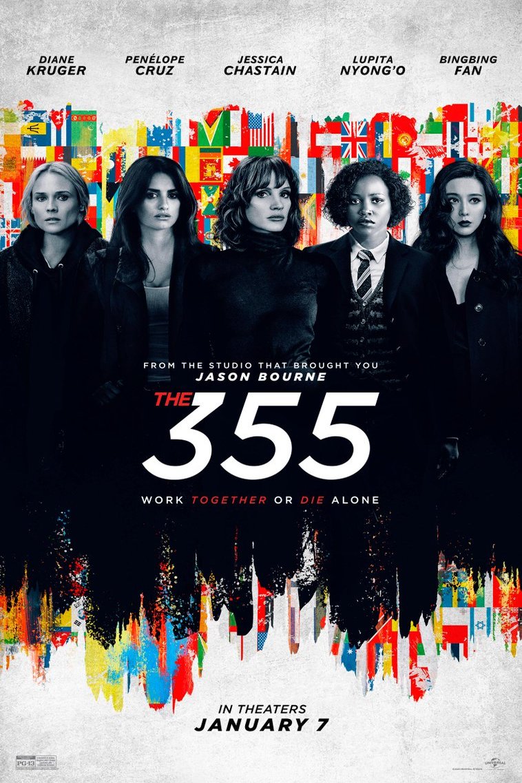 L'affiche du film The 355