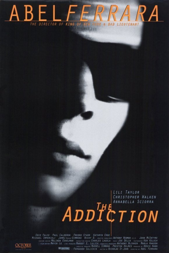 L'affiche du film The Addiction