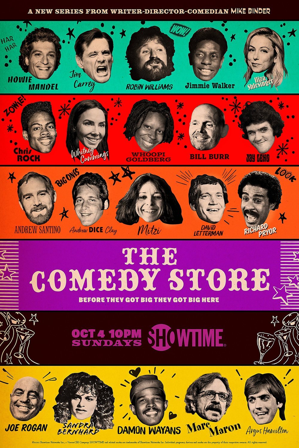L'affiche originale du film The Comedy Store en 