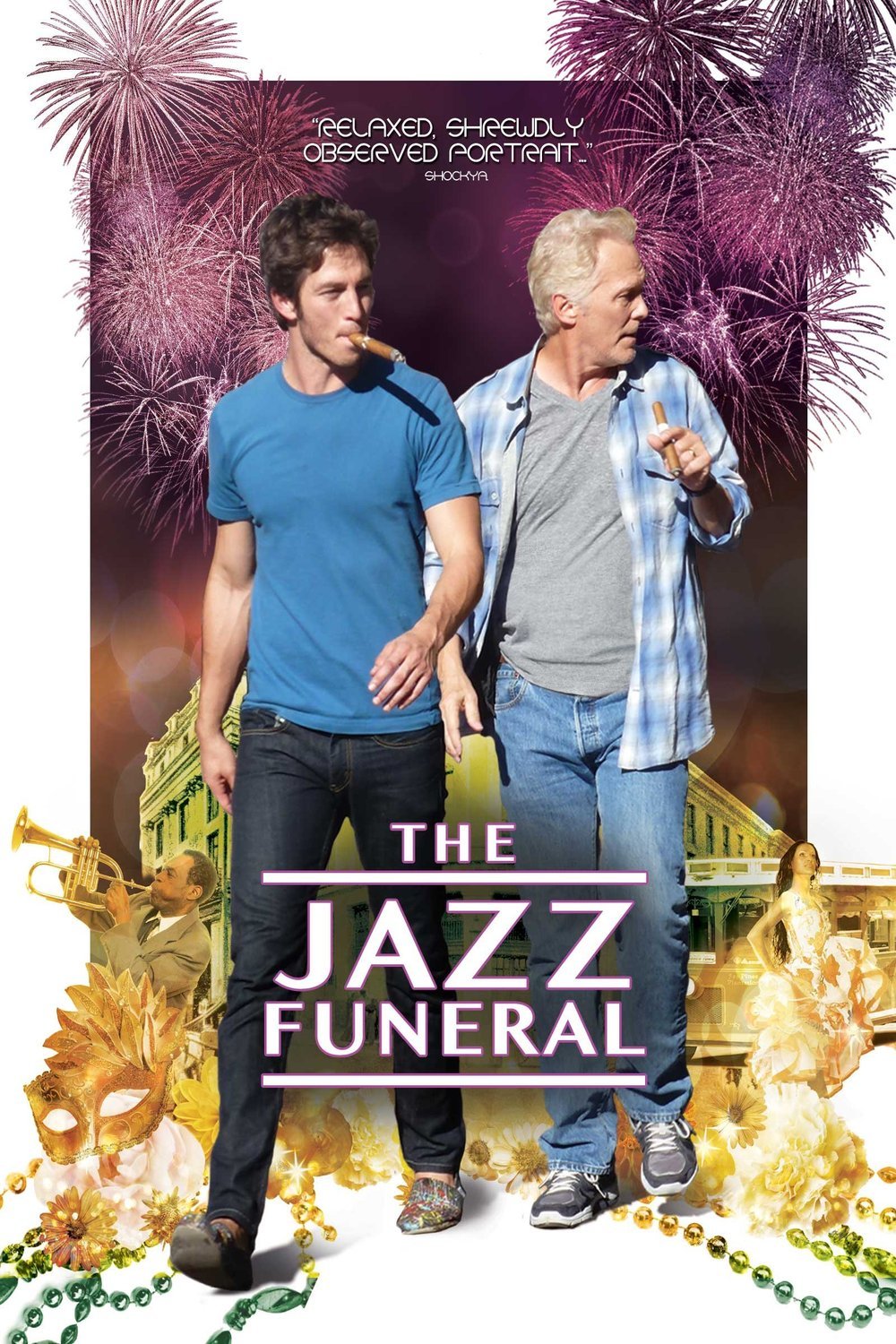 L'affiche du film The Jazz Funeral