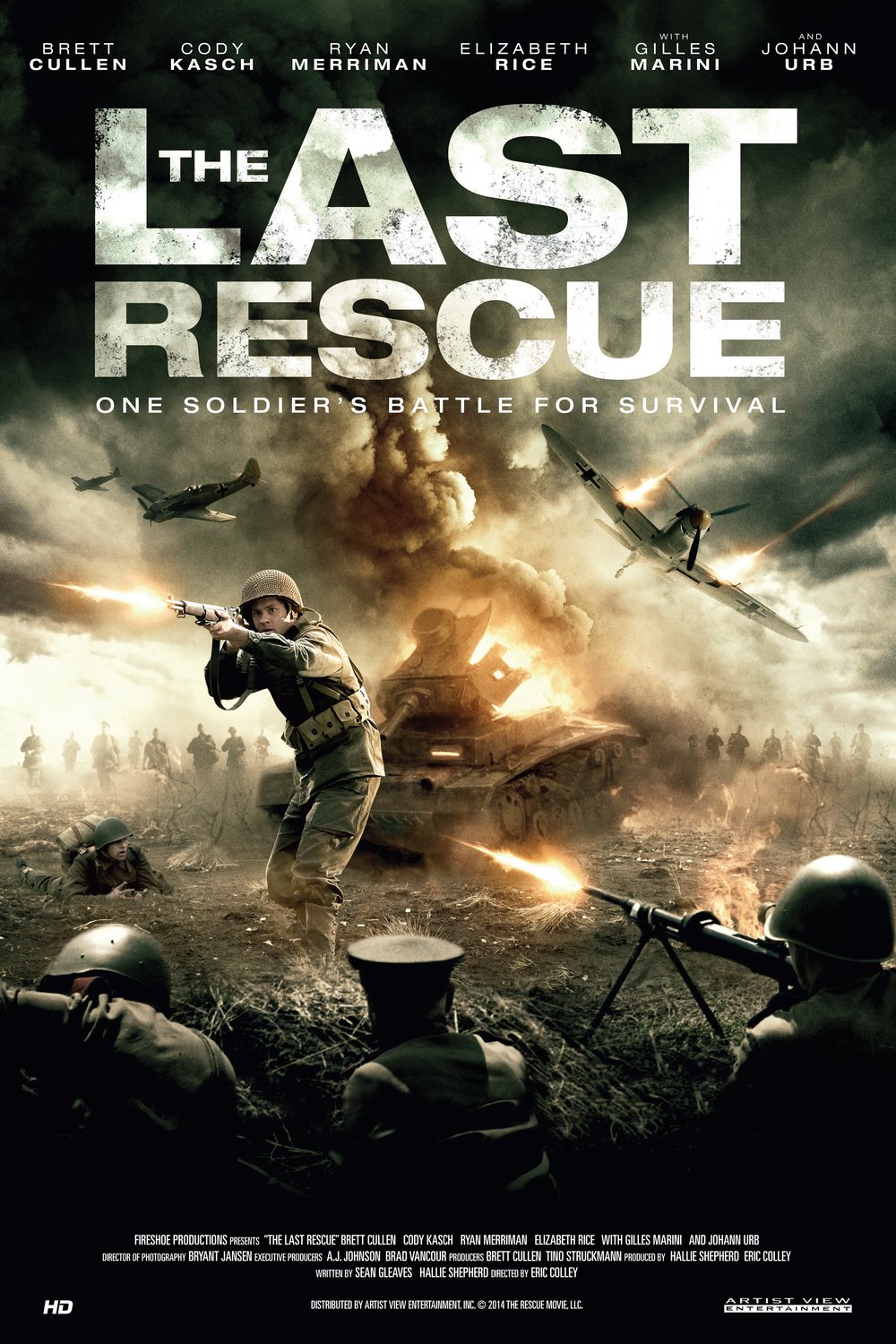 L'affiche du film The Last Rescue