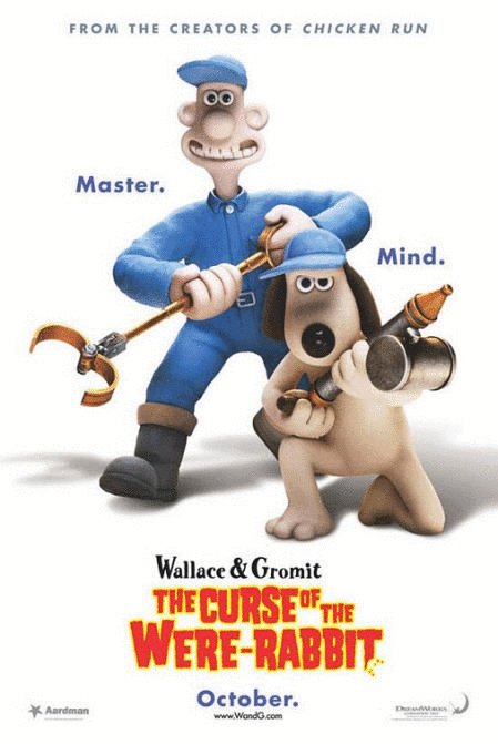 L'affiche du film Wallace & Gromit: The Curse of the Were-Rabbit