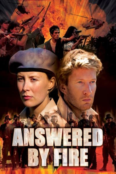 L'affiche du film Answered by Fire