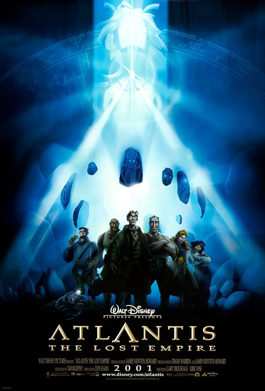 L'affiche du film Atlantis: The Lost Empire