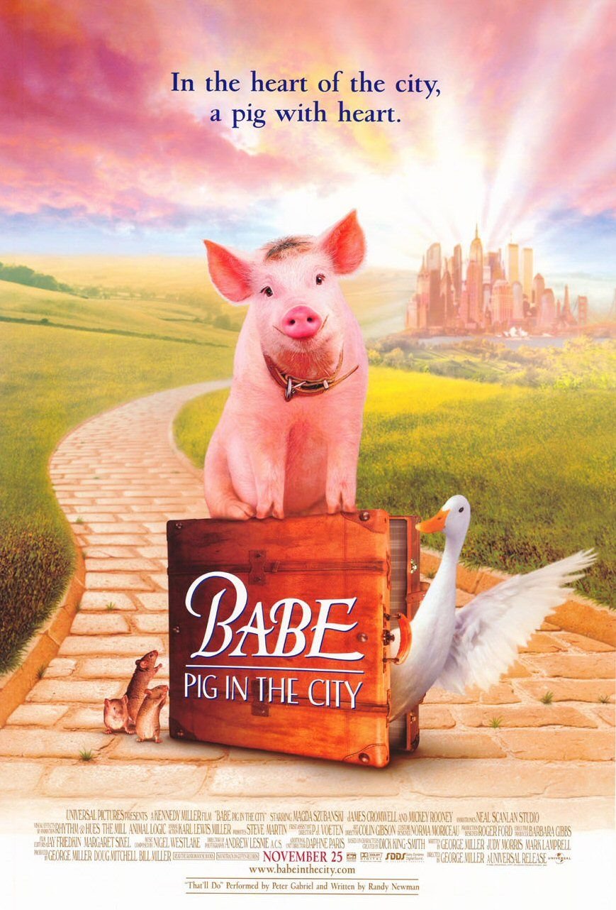 L'affiche du film Babe: Un Cochon Dans La Ville