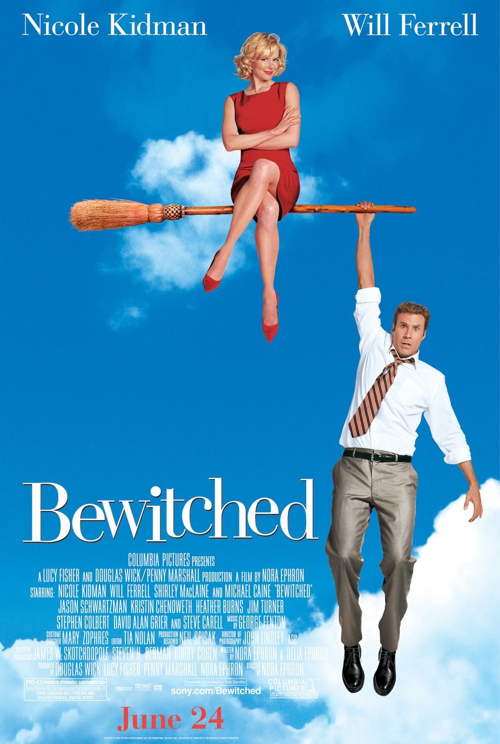 L'affiche du film Bewitched