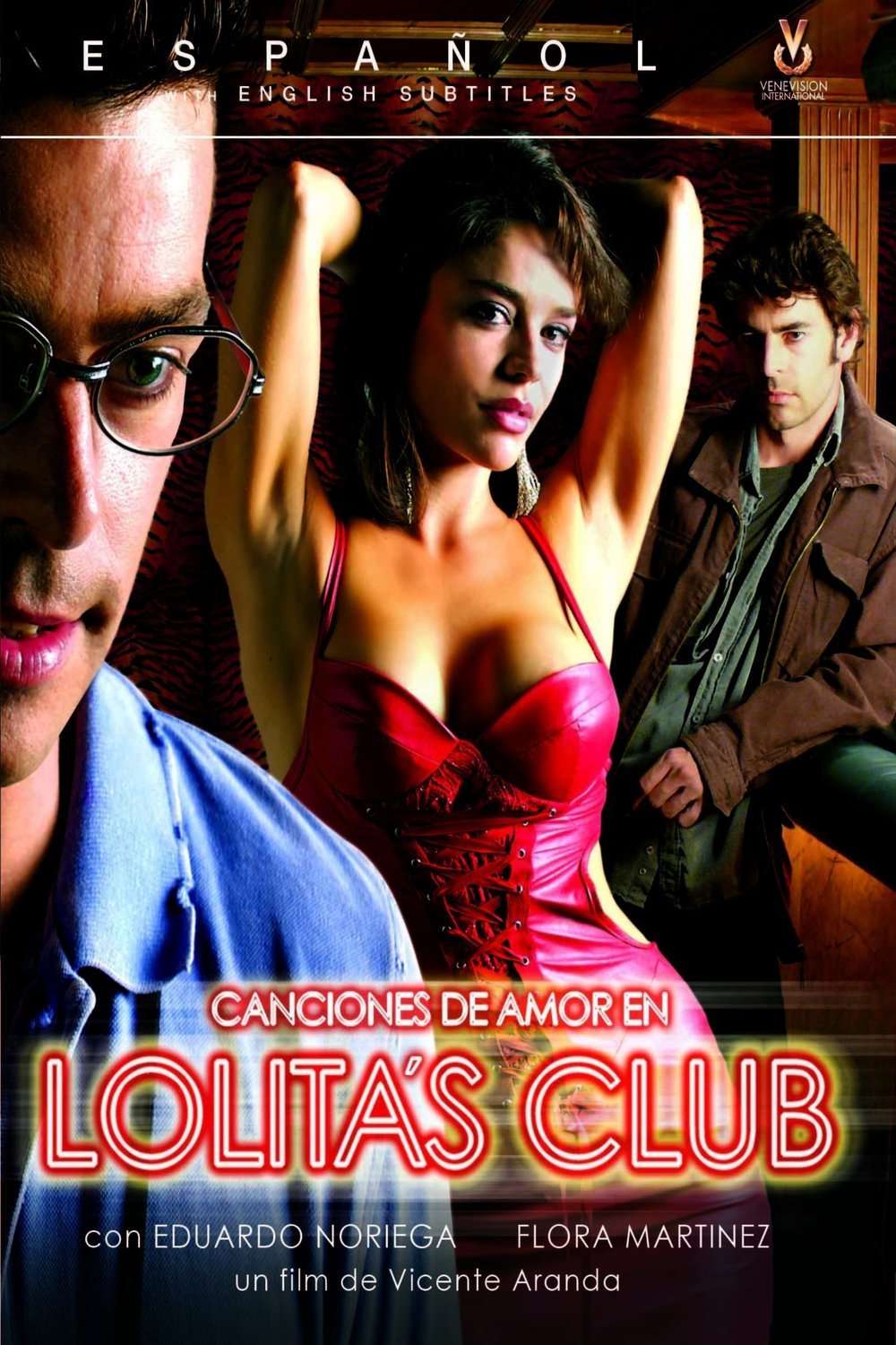 L'affiche originale du film Canciones de amor en Lolita's Club en espagnol
