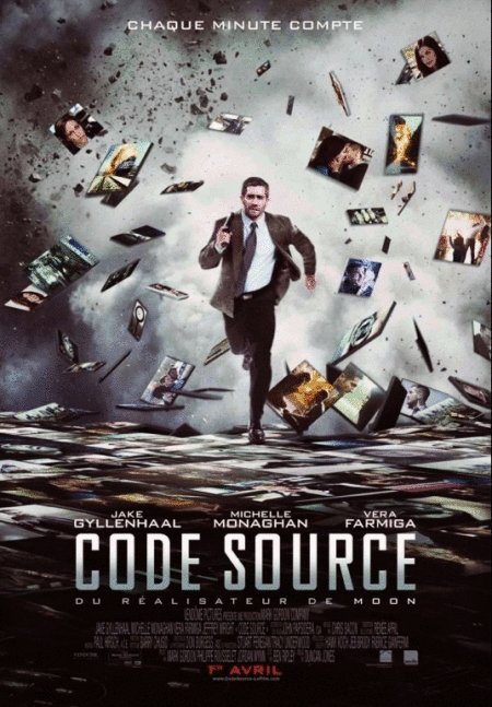 L'affiche du film Code source v.f.