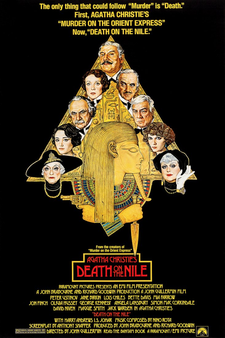 L'affiche du film Death on the Nile