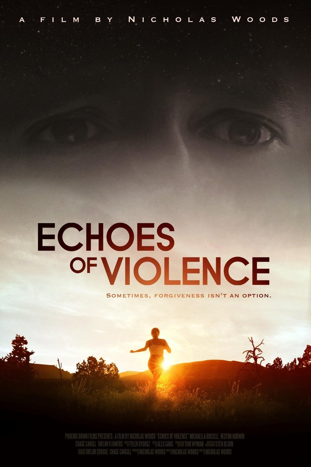 L'affiche du film Echoes of Violence