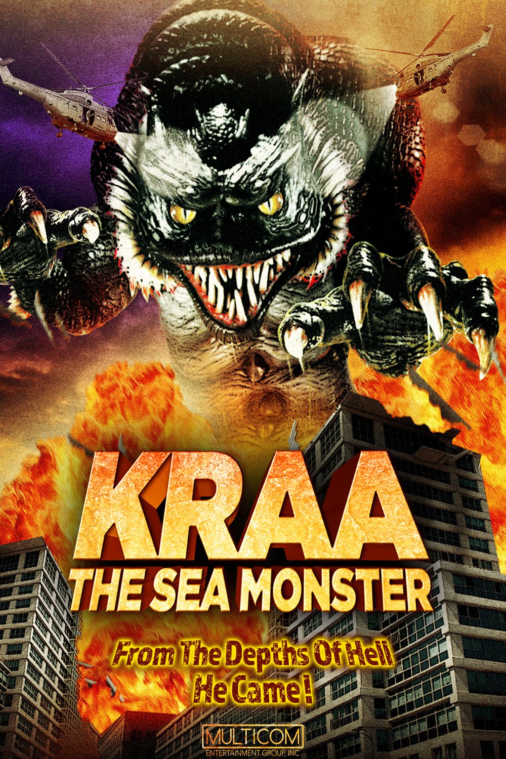 L'affiche du film Kraa! The Sea Monster