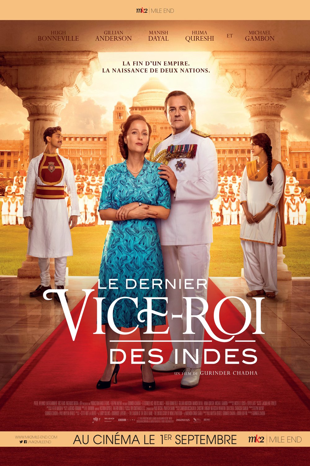 L'affiche du film Le Dernier vice-roi des Indes