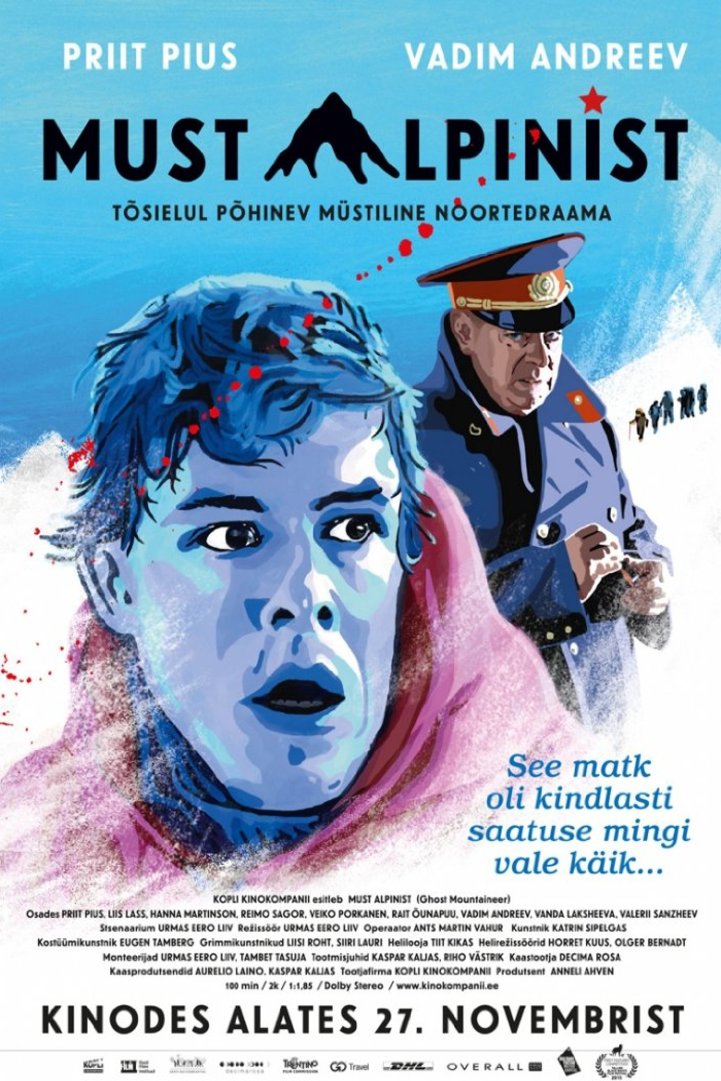 L'affiche originale du film Ghost Mountaineer en Estonien