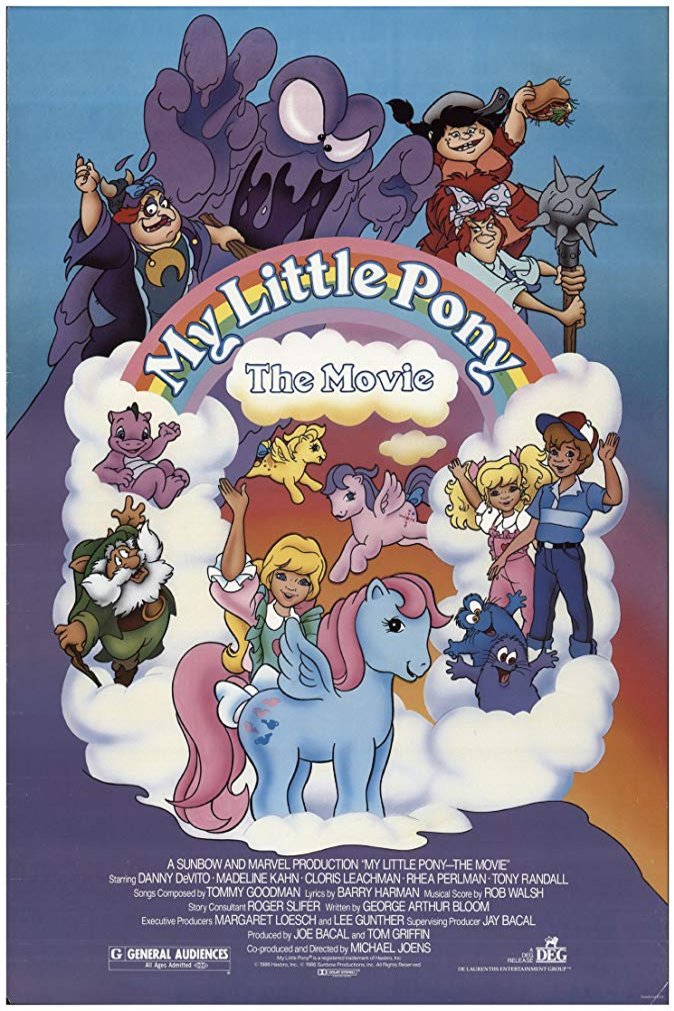 L'affiche du film My Little Pony: The Movie