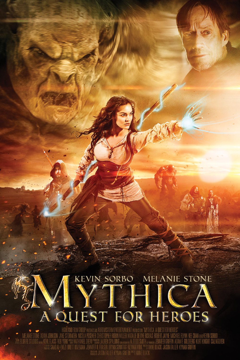 L'affiche du film Mythica: A Quest for Heroes