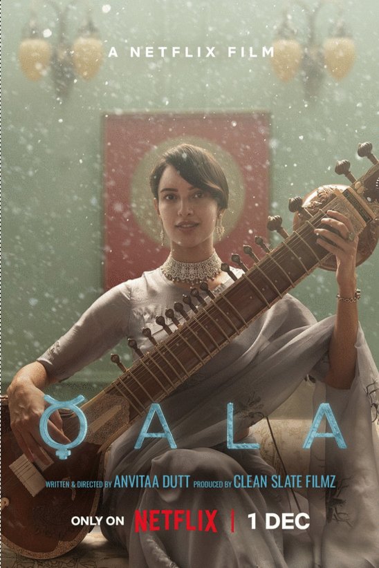 L'affiche originale du film Qala en Hindi