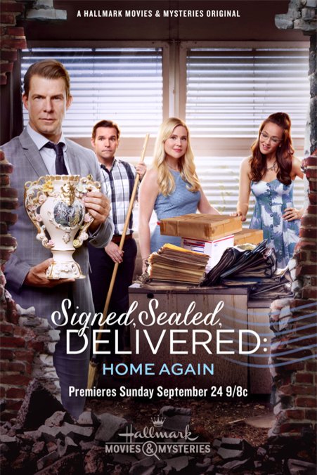L'affiche du film Signed, Sealed, Delivered: Home Again