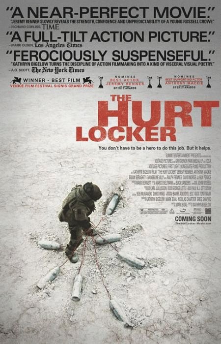 L'affiche du film The Hurt Locker
