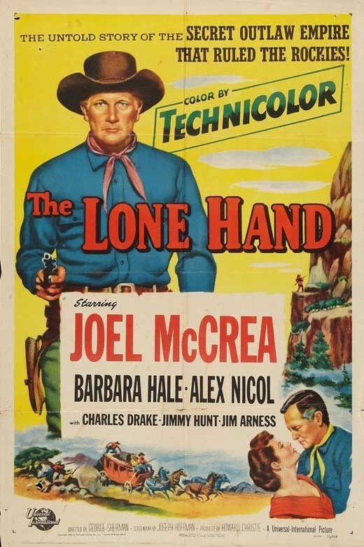 L'affiche du film The Lone Hand