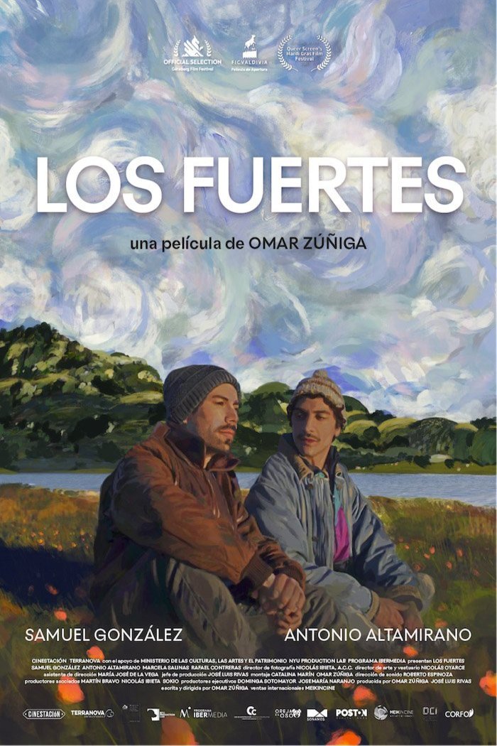 Spanish poster of the movie The Strong Ones