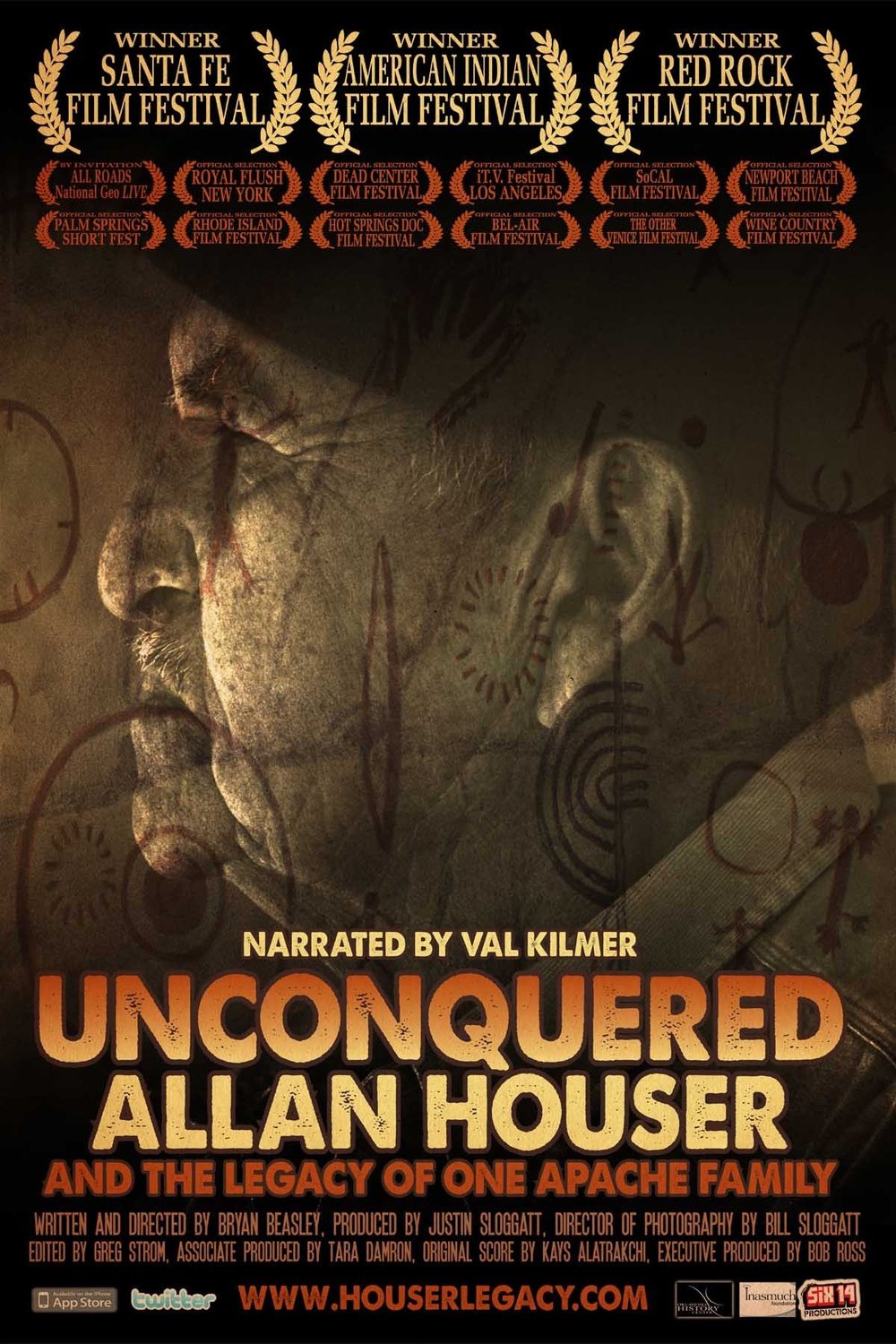 L'affiche du film Unconquered; Allan Houser and the Legacy of One Apache Family
