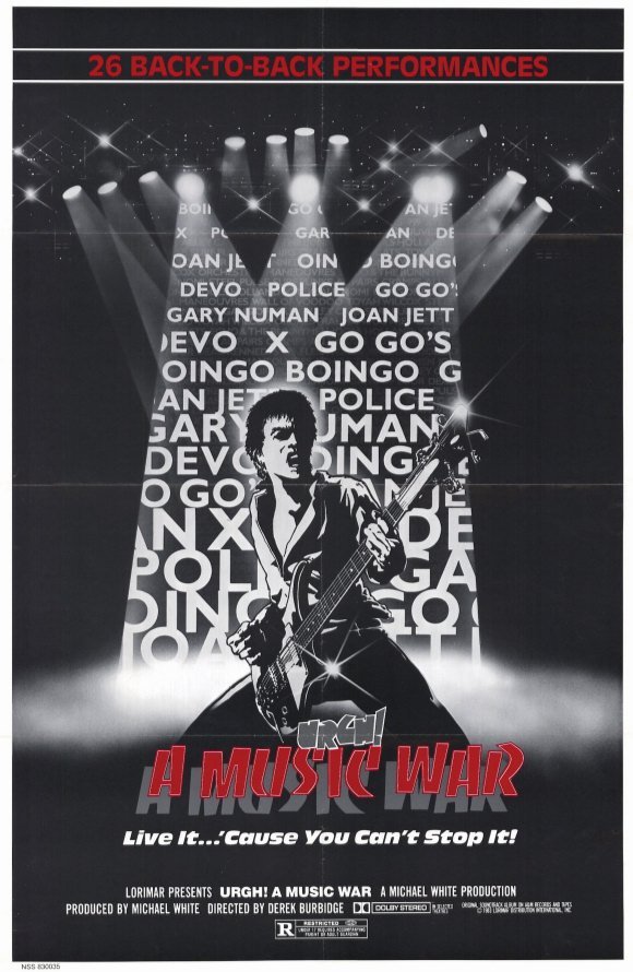 L'affiche du film Urgh! A Music War