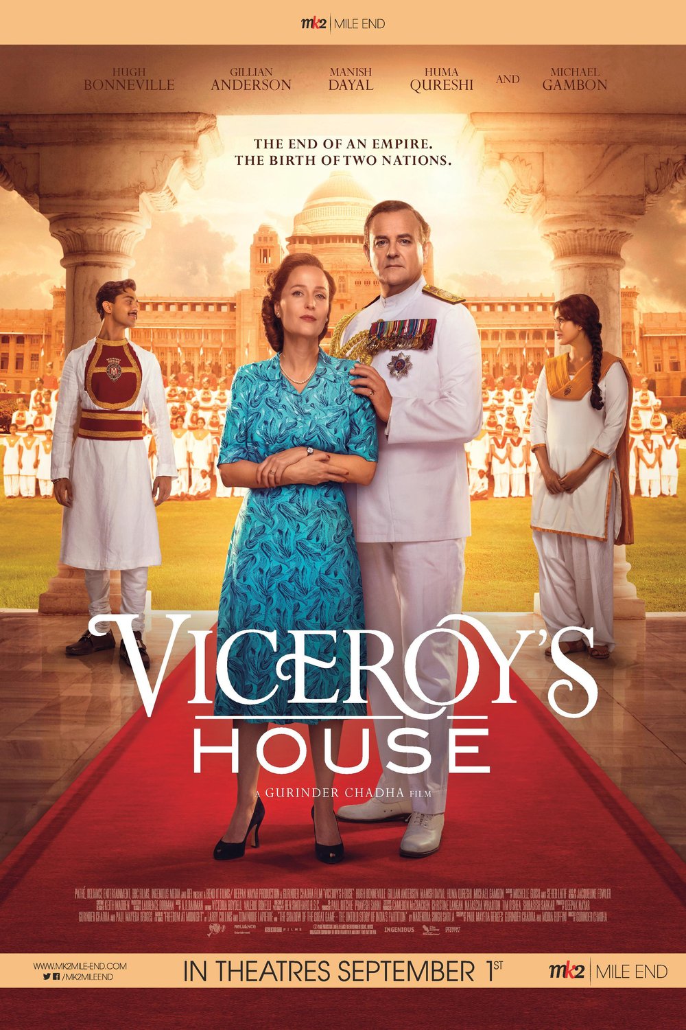 L'affiche du film Viceroy's House